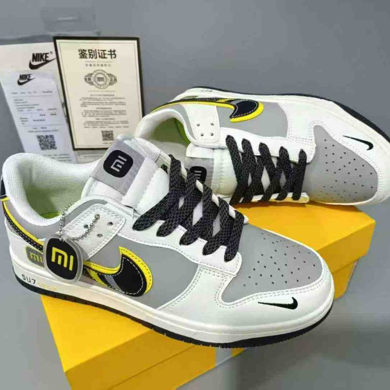 أحذية رياضية كاجوال مشتركة من ماركة دنك وشاومي SU7 بتصميم Air Force   بنعل منخفض، مناسبة للرجال والنساء، متعددة الاستخدامات 