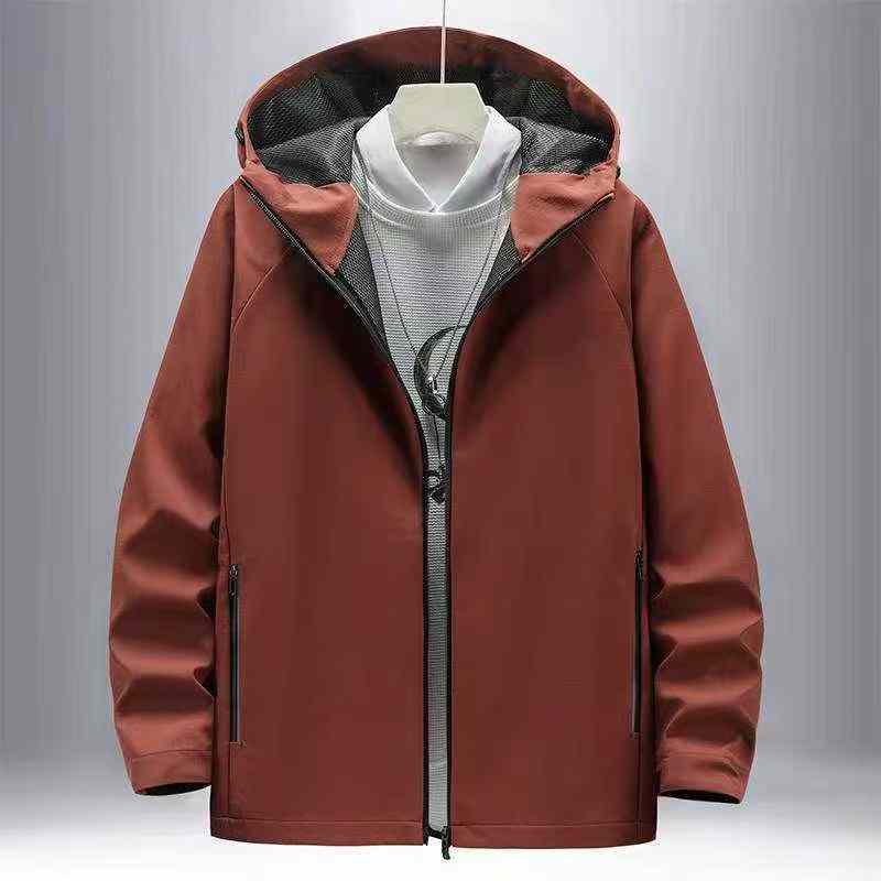 جاكيت رجالي خارجي بغطاء رأس