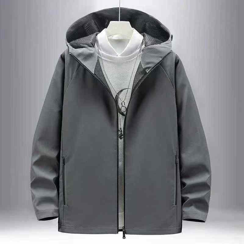 جاكيت رجالي خارجي بغطاء رأس