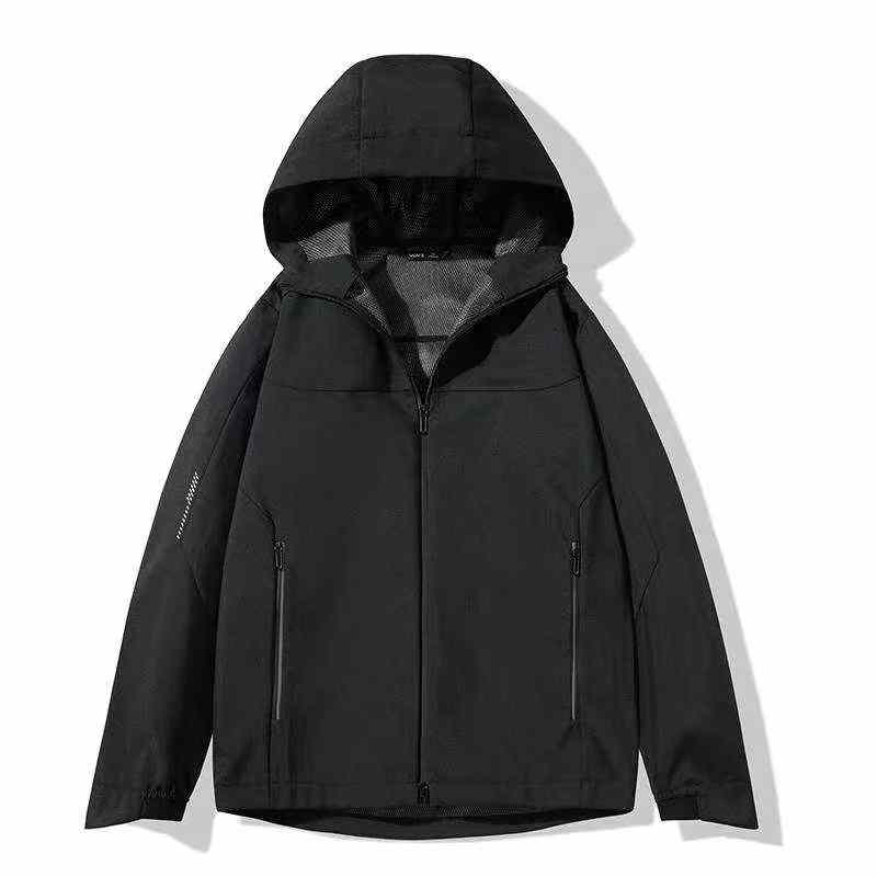 جاكيت رجالي خارجي بغطاء رأس