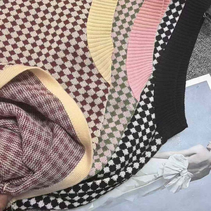 سترة صوفية فضفاضة من قماش الجاكار متعدد الطبقات