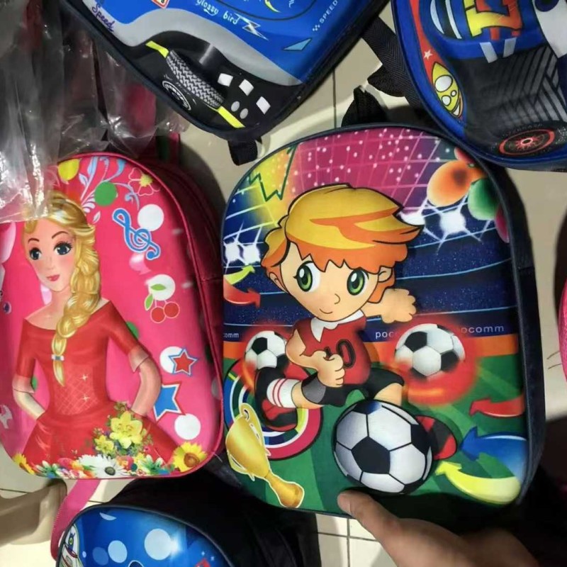 حقيبة ظهر مدرسية للبنات الصغيرات، حقيبة كتب بشخصيات كرتونية للأطفال