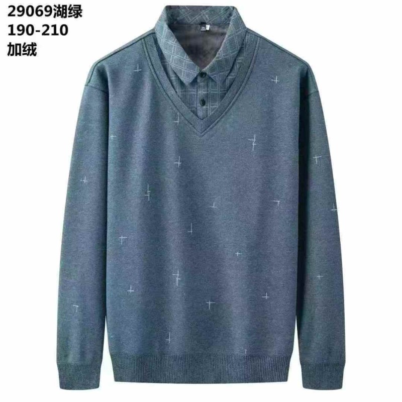 قميص بولو رجالي بالصوف 