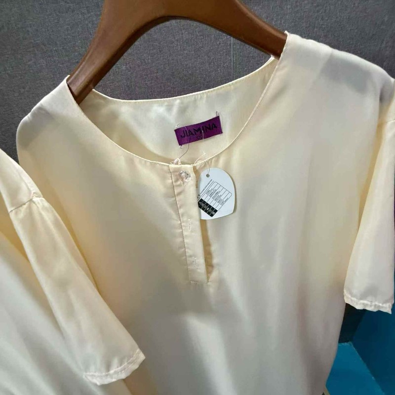 فستان كاجوال أنيق بأكمام طويلة ورقبة دائرية