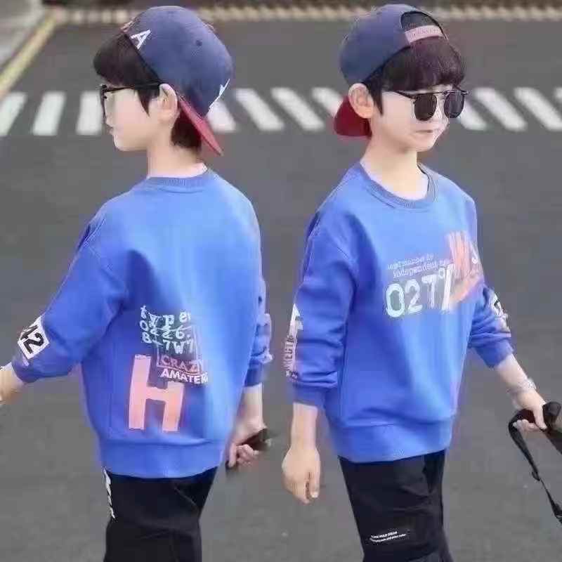 بلوزات سويتشيرت أطفال قطنية 100% بياقة ملفوفة