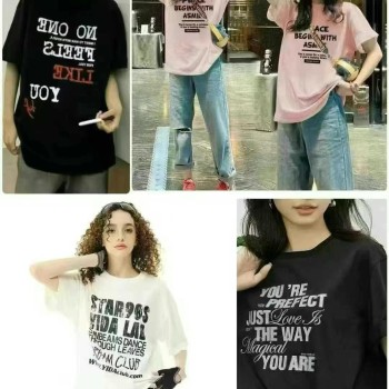 قمصان تي شيرت من القطن الخالص وزن200-220 جم 