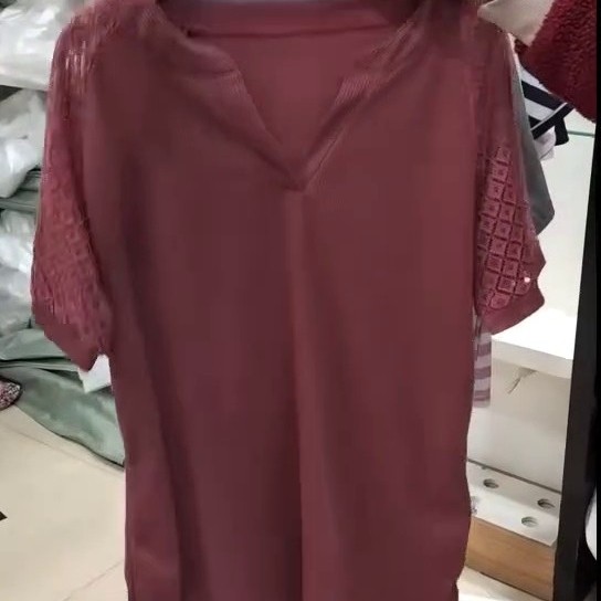 تيشيرت نسائي كاجوال بسيط ومتعدد الاستخدامات ربيعي وصيفي للعام 2025 تيشيرت نسائي كاجوال بسيط ومتعدد الاستخدامات ربيعي وصيفي للعام 2025