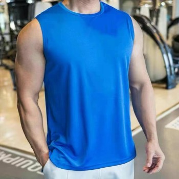 قميص رياضي وكما أجسام بدون أكمام للرجال