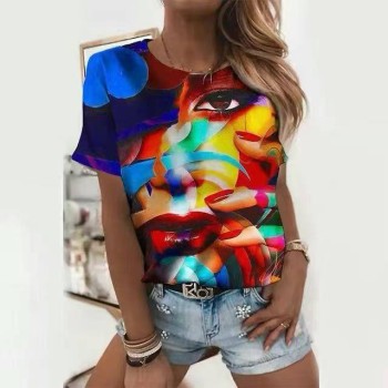 قمصان نسائية أنيقة بأكمام قصيرة