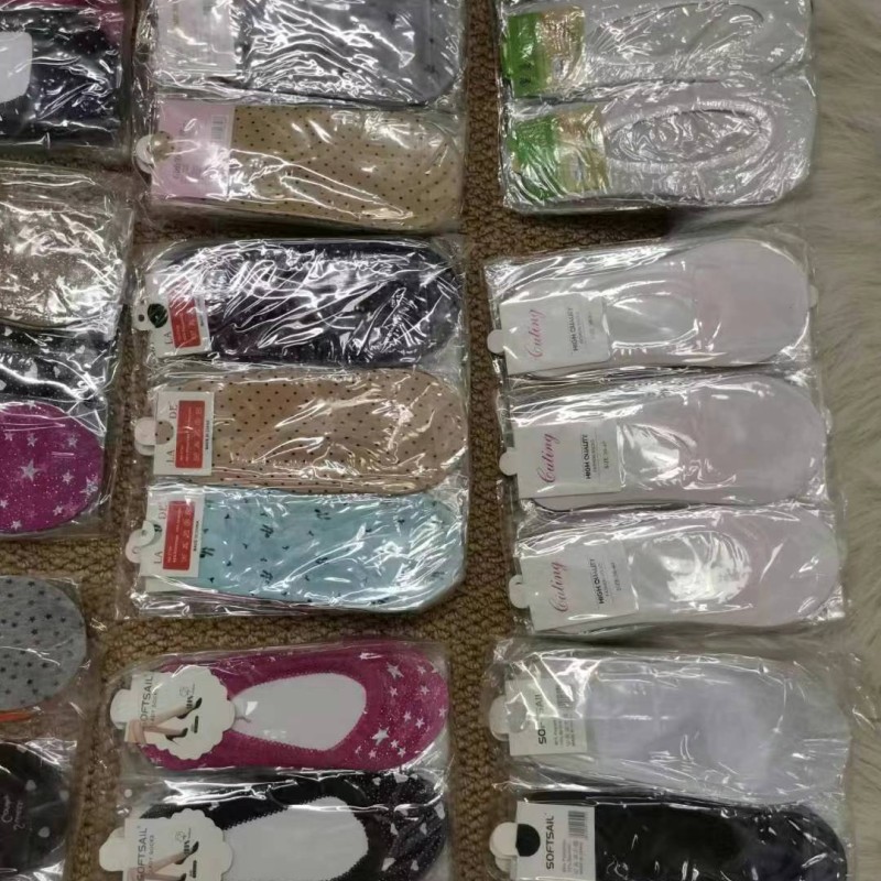 جوارب قارب قصيرة من القطن والدانتيل جوارب قارب قصيرة من القطن والدانتيل