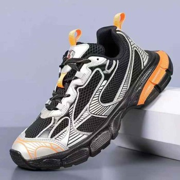 حذاء رياضي رجالي من القماش الشبكي والبولي يوريثان 