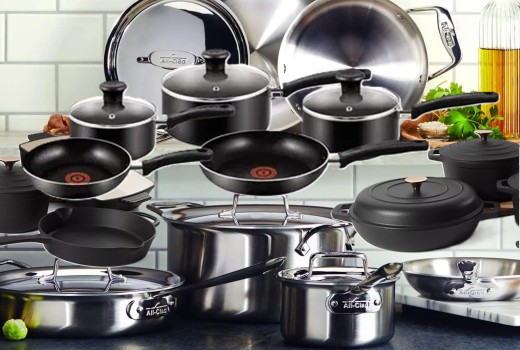 المواد الداخلة في أواني الطبخ