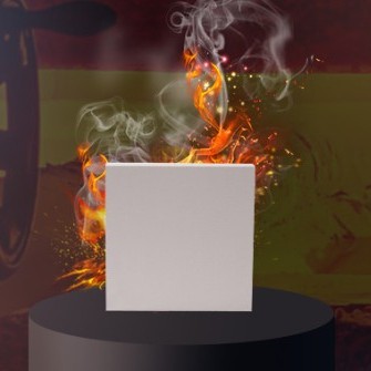 لوح سيليكات الكالسيوم المقاوم للحريق عالي الكثافة من سيليكات الكالسيوم