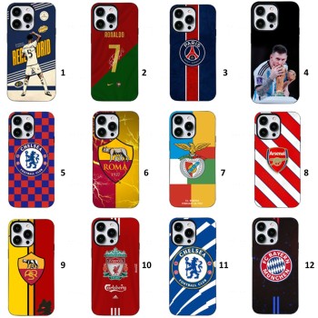 كفرات منخبات وأندية كرة القدم العالمية لأجهزة هواتف أيفون- خيارات من 12 شكال
