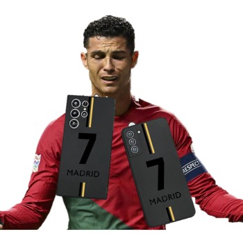 Samsung S24/S23ULTRA CASE جراب رونالدو رقم 7 لأجهزة سامسونج