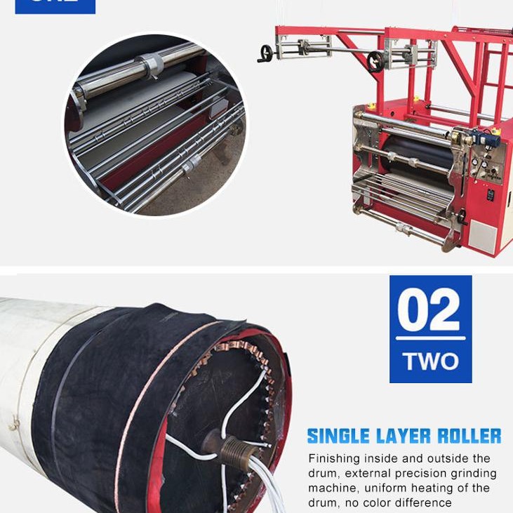 شريط البيع الساخن مزدوج طباعة الأسطوانة تسامي الحبل الحبل آلة الضغط