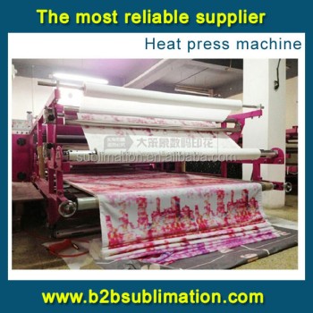 الصناعة تنسيق كبير calandra آلة دوارة النسيج الحراري الصحافة آلة تسامي calander للنسيج