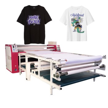 Rotary Heat Press Machine T-Shirt Printing Calandra Sublimation Automatic Printer Calandra