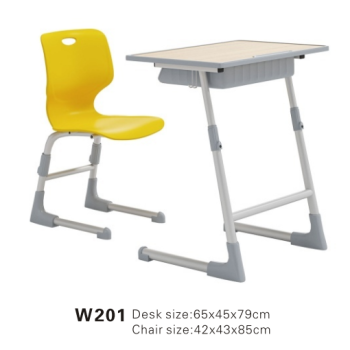 الأثاث المدرسي مقغد وطاولة من الألمنيوم بجودة عالية