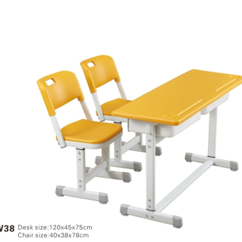 طاولات وكراسي أثاث المدارس الثانوية مع ارتفاع كبير