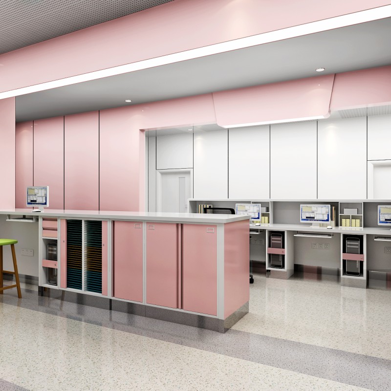 محطة ممرضة محطة الأثاث الطبي عيادة الأثاث الطبي لخدمة المريض عداد التوجيه أثاث المستشفى