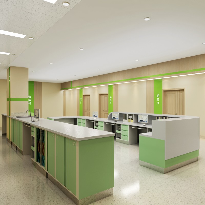 عيادة الأثاث الطبي الأثاث خدمة المرضى عداد الأثاث الطبي ومستشفى محطة إرشادات التصميم الحديث