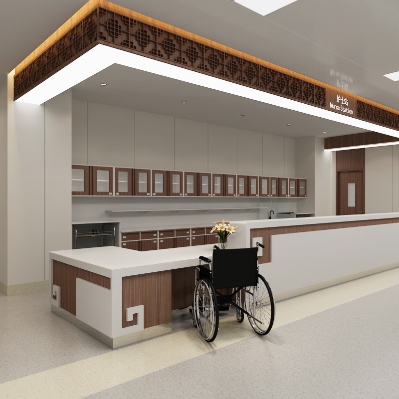 عيادة الأثاث الطبي الأثاث خدمة المرضى عداد الأثاث الطبي ومستشفى محطة إرشادات التصميم الحديث