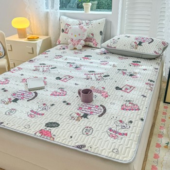 حصيرة اللاتكس الحريرية الباردة ، مجموعة من ثلاث نقاط من آلات غسل الآلات Sanli الأوروبية الأصلية ، طيور المقعد ، حصيرة ناعمة ، بالجملة ، بالجملة