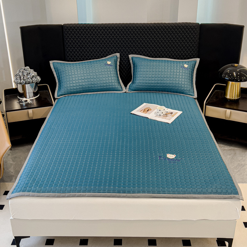 مقعد سميك ملون من اللاتكس من ثلاثة مقعد مزدوج مزدوج مطرز سرير مسكن مقعد مسكن من مجموعة جملة مجموعة الجملة