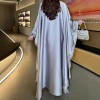 الملابس العربية, عباءة فراشة مكسي نسائي طقم من قطعتين   