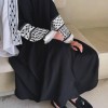 الملابس العربية, الأكثر مبيعا على أمازون من نفس الفئة, عباية رداء كارديجان مطرزة باكمام الكوفية الفلسطينية 