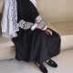 الملابس العربية, الأكثر مبيعا على أمازون من نفس الفئة, عباية رداء كارديجان مطرزة باكمام الكوفية الفلسطينية 