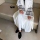 الملابس العربية, الأكثر مبيعا على أمازون من نفس الفئة, عباية رداء كارديجان مطرزة باكمام الكوفية الفلسطينية 