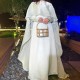 الملابس العربية. عباءات مكسي مغلقة 