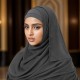 حجاب قطني مع قمطة مدمجة,قياس 190*90 سم