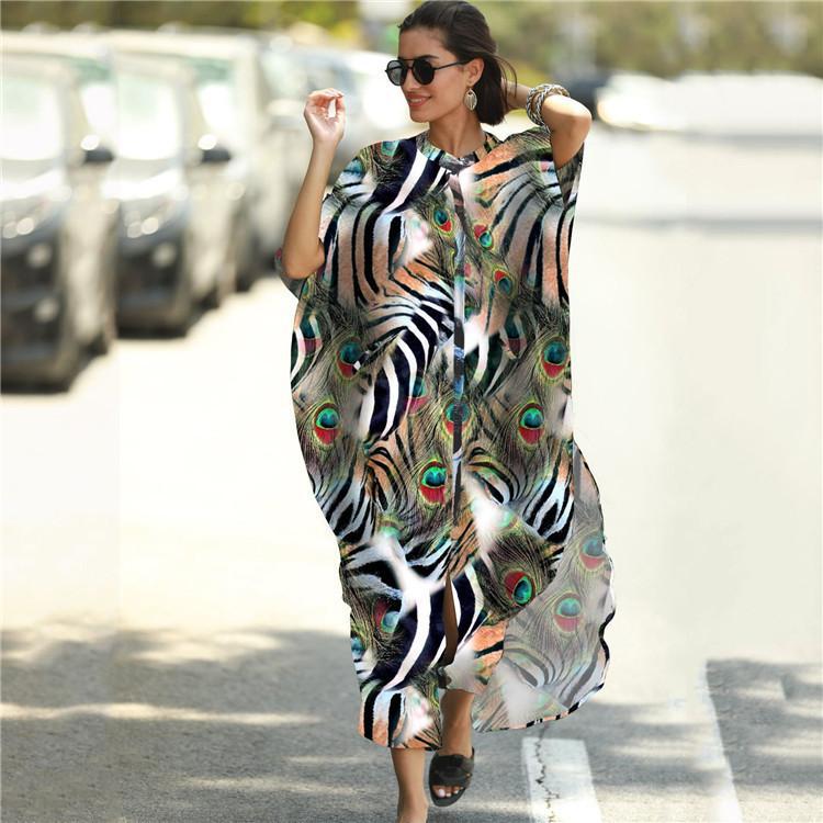 2021 جديد أوروبي وأمريكي من أربعة جوانب أسود بني مخطط شاطئ مخطط Squid Sexy Robe Squid واحد صدر واحد 2021 جديد أوروبي وأمريكي من أربعة جوانب أسود بني مخطط شاطئ مخطط Squid Sexy Robe Squid واحد صدر واحد