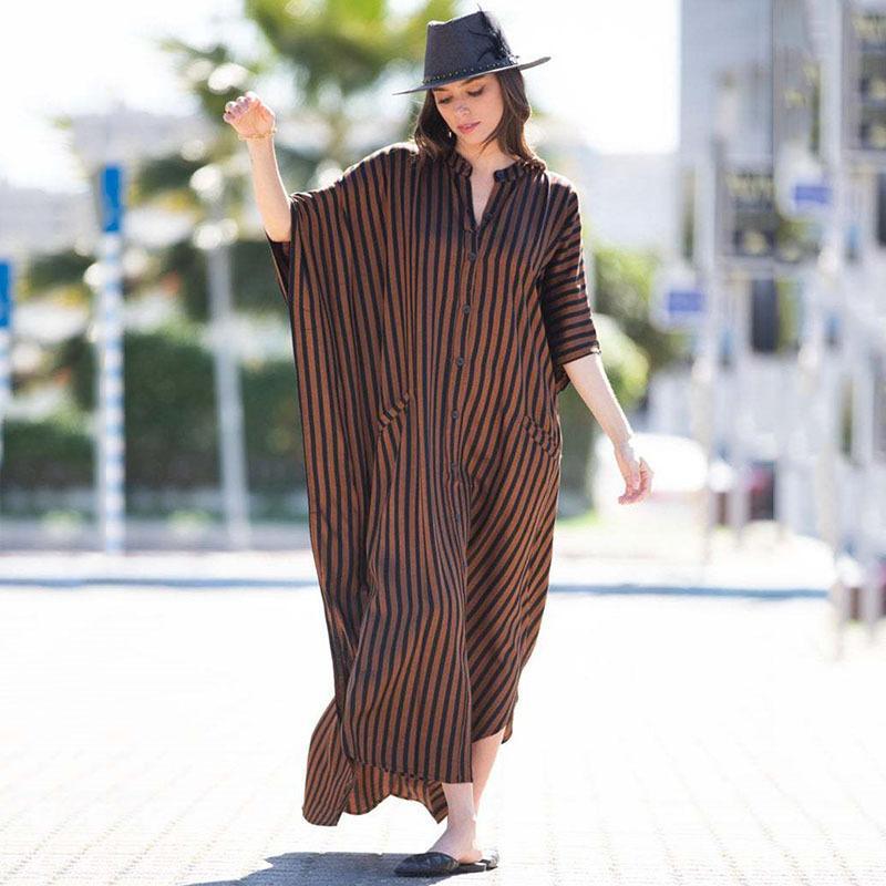 2021 جديد أوروبي وأمريكي من أربعة جوانب أسود بني مخطط شاطئ مخطط Squid Sexy Robe Squid واحد صدر واحد 2021 جديد أوروبي وأمريكي من أربعة جوانب أسود بني مخطط شاطئ مخطط Squid Sexy Robe Squid واحد صدر واحد