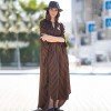 2021 جديد أوروبي وأمريكي من أربعة جوانب أسود بني مخطط شاطئ مخطط Squid Sexy Robe Squid واحد صدر واحد 2021 جديد أوروبي وأمريكي من أربعة جوانب أسود بني مخطط شاطئ مخطط Squid Sexy Robe Squid واحد صدر واحد
