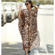 2021 جديد أوروبي وأمريكي من أربعة جوانب أسود بني مخطط شاطئ مخطط Squid Sexy Robe Squid واحد صدر واحد