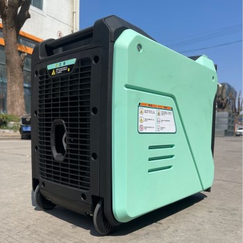 تشغيل التحكم عن بُعد بدء تشغيل القطب المغناطيسي متعدد المراحل من الضوضاء المنخفضة طاقة كاملة 5 كيلو وات مولد تردد البنزين العاكس