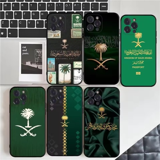جرابات رموز وشعارات سعودية لأجهزة الأيفون