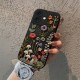 الزهور والنباتات الأرجواني مناسبة لـ iPhone16Pormax Phone Case 14 Apple 13 Frosted 12/15 High-end 11 romes
