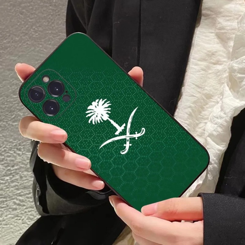 جرابات رموز وشعارات سعودية لأجهزة الأيفون