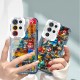 مناسبة لـ Samsung S24 Case Mobile Phone Case Ultra Mechanical Mario S20 Lego Building Place بالإضافة إلى Angel Eye M11 Anti-Fall