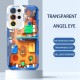 مناسبة لـ Samsung S24 Case Mobile Phone Case Ultra Mechanical Mario S20 Lego Building Place بالإضافة إلى Angel Eye M11 Anti-Fall