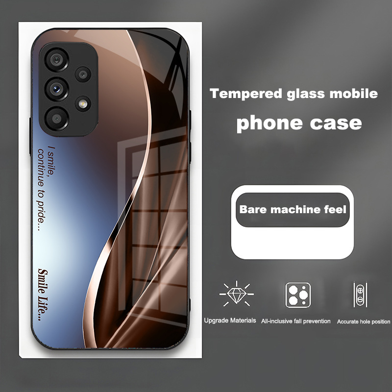 Smile مناسبة ل Samsung S10 Lradient Lines S9 Glass A40 S22 Ultra Fall Probrack A Aliexpress Smile مناسبة ل Samsung S10 Lradient Lines S9 Glass A40 S22 Ultra Fall Probrack A Aliexpress