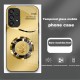 مناسبة لـ Samsung S25 CASE S24 National Trend S23 Business S22 Golden Ring Zodiac Plus Drassing Glass Vall-Instlicive