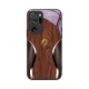 مناسبة لـ Samsung S20 Ultra Mobile Phone Case S21 Light Luxury S22 Grid Dragon Head 23 Wood Grain 24 Style الصينية 25 شفطًا مغناطيسيًا