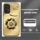 مناسبة لـ Samsung S25 CASE S24 National Trend S23 Business S22 Golden Ring Zodiac Plus Drassing Glass Vall-Instlicive