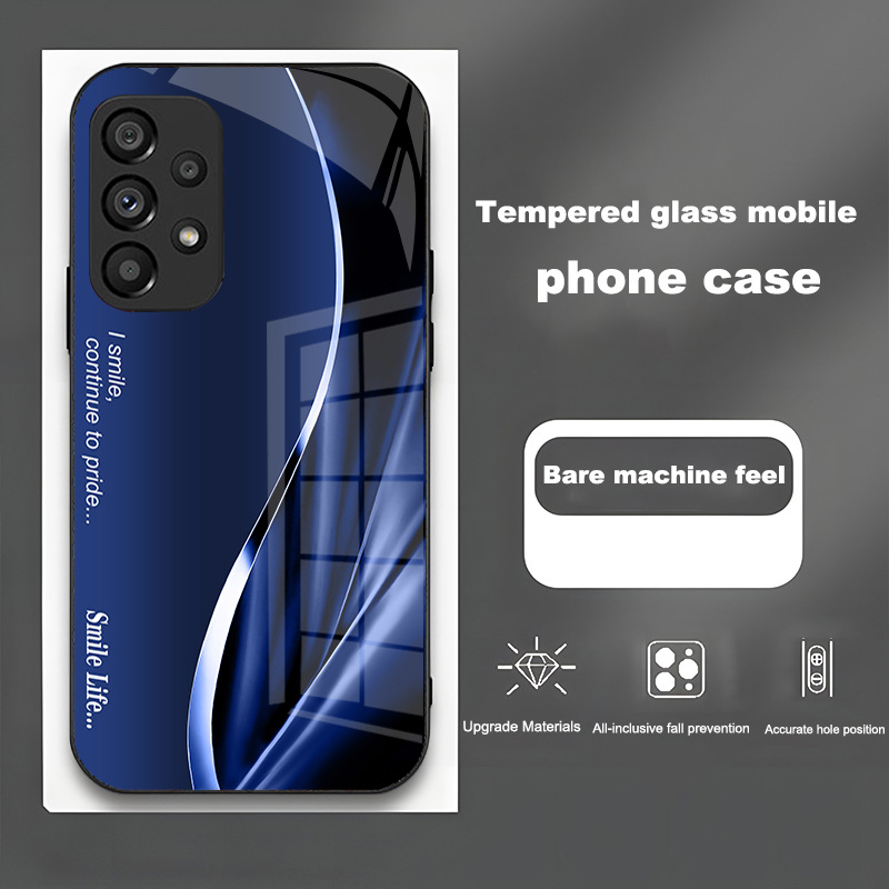 Smile مناسبة ل Samsung S10 Lradient Lines S9 Glass A40 S22 Ultra Fall Probrack A Aliexpress Smile مناسبة ل Samsung S10 Lradient Lines S9 Glass A40 S22 Ultra Fall Probrack A Aliexpress